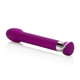 Фиолетовый вибратор Risqué® 10-Function Tulip - 17 см.